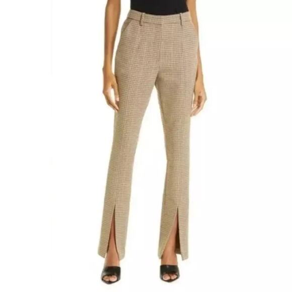 NWT A.L.C. Edwin Pants in Brown size 6 - Picture 1 of 12